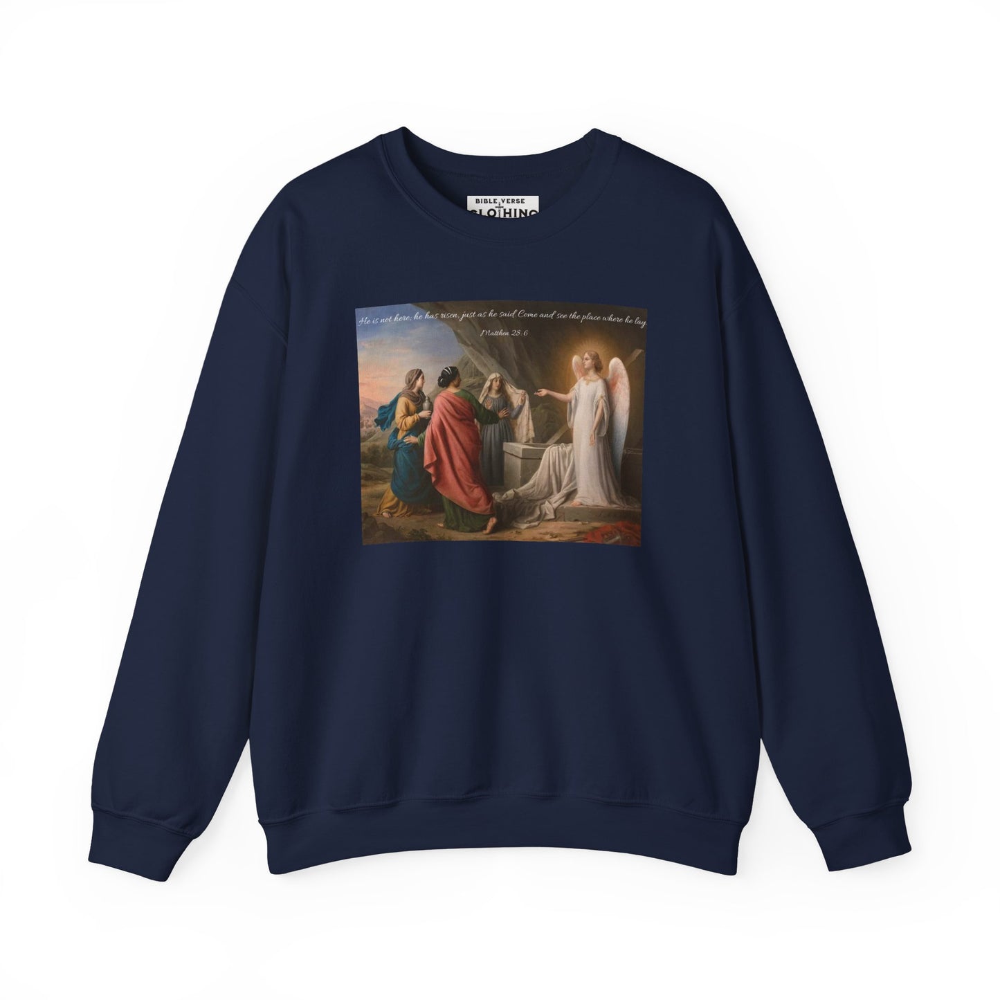 Three Women on the Tomb of Christ Unisex Crewneck Sweatshirt