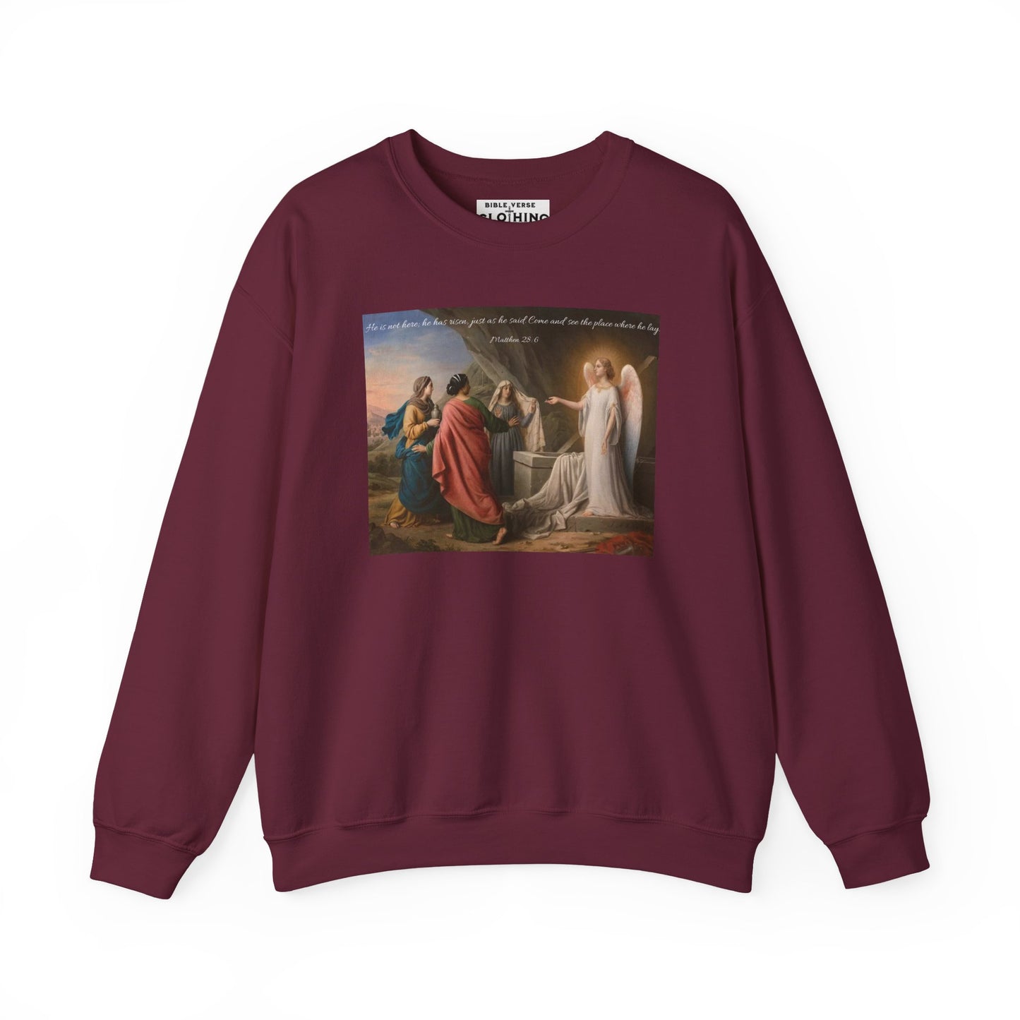 Three Women on the Tomb of Christ Unisex Crewneck Sweatshirt