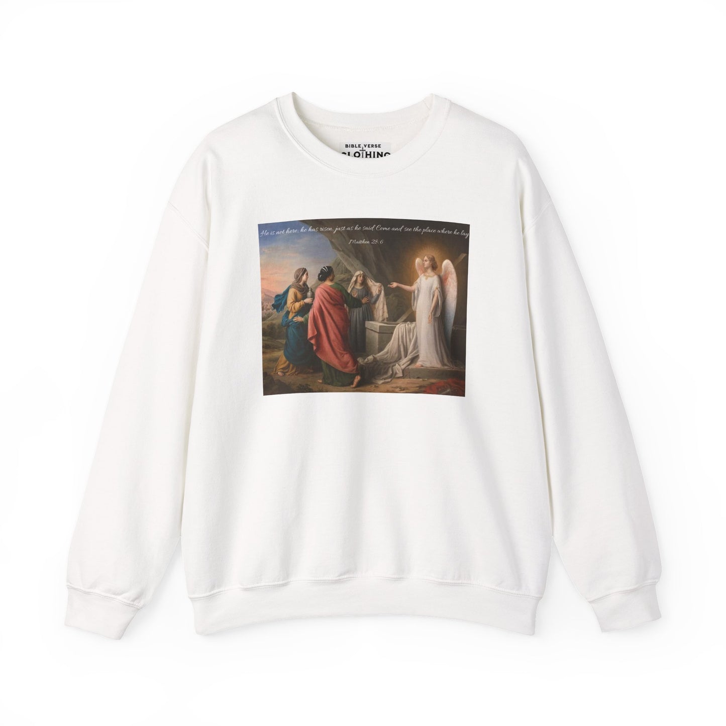 Three Women on the Tomb of Christ Unisex Crewneck Sweatshirt