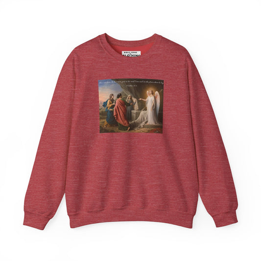 Three Women on the Tomb of Christ Unisex Crewneck Sweatshirt