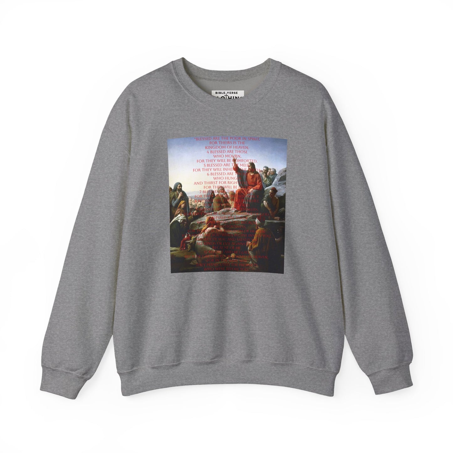 Sermon on the Mount Crewneck Sweatshirt