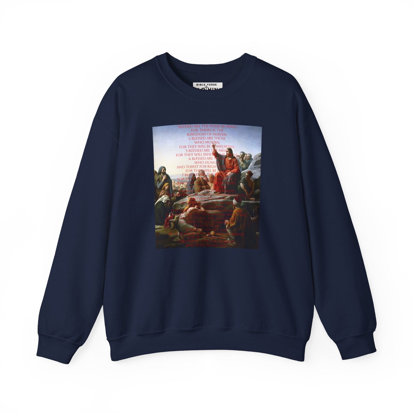 Sermon on the Mount Crewneck Sweatshirt