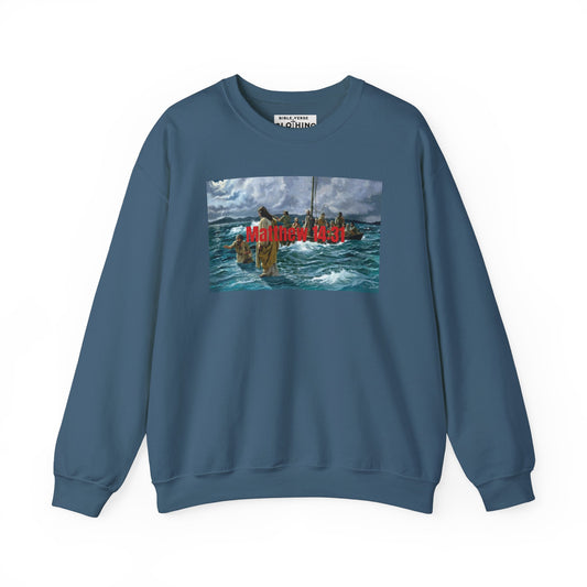 Matthew 14:31 Unisex Crewneck Sweatshirt