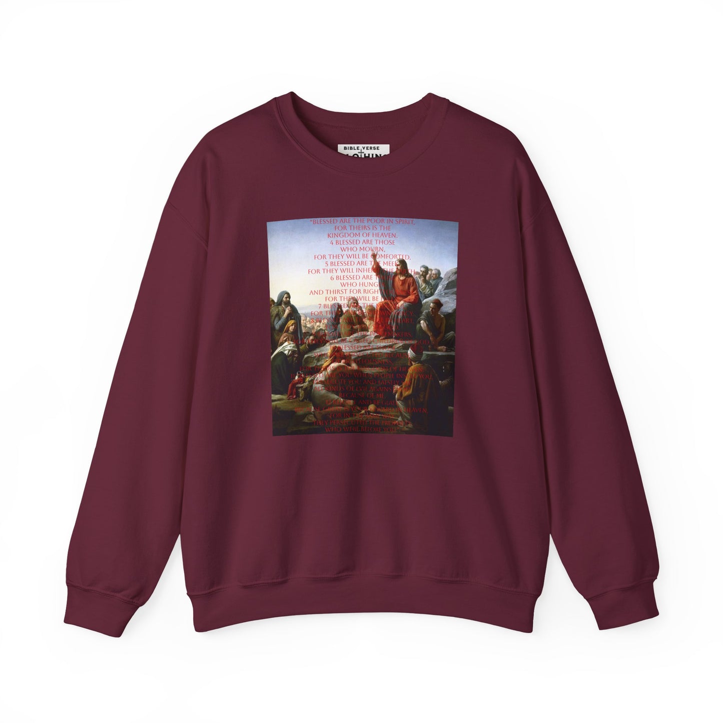 Sermon on the Mount Crewneck Sweatshirt