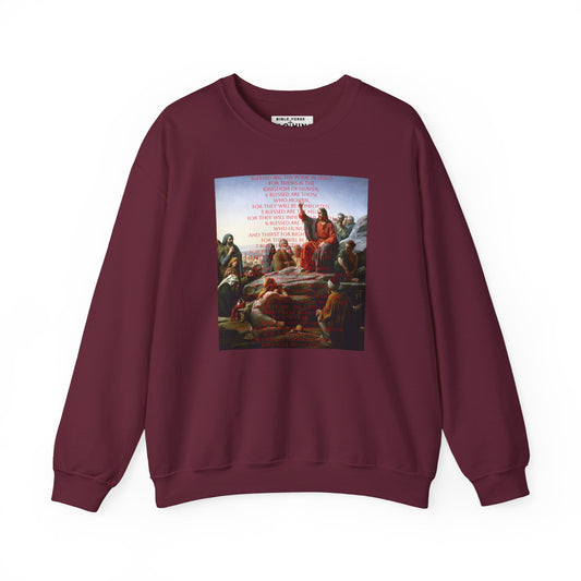 Sermon on the Mount Crewneck Sweatshirt
